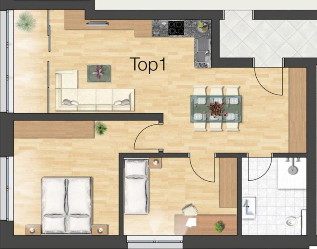 Faschina Apartment - Top 1 丰塔内拉 外观 照片